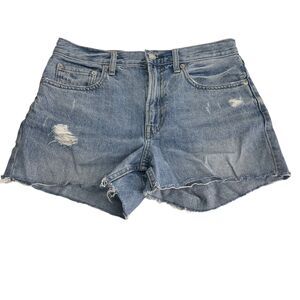 Everlane The Denim Short Women’s 26 Blue Shorts Cut Off